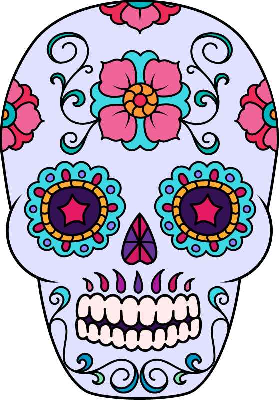 Simple Sugar Skull 