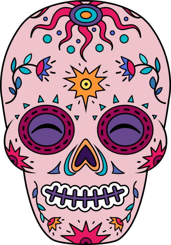 Simple Sugar Skull 