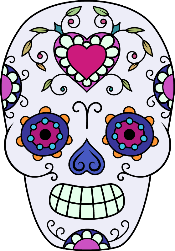 Simple Sugar Skull 