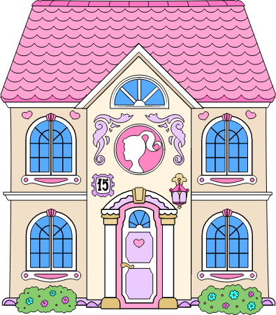 Barbie Home - Free vector clipart images on creazilla.com