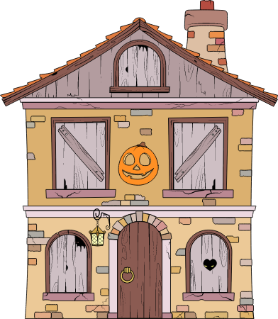 Spooky House - Free vector clipart images on creazilla.com