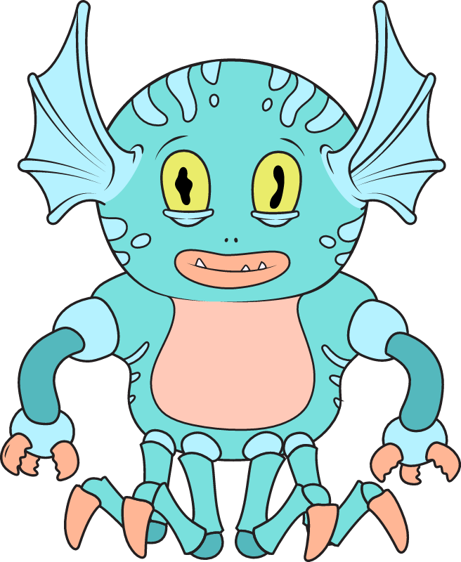 Cute Cthulhu Monster 