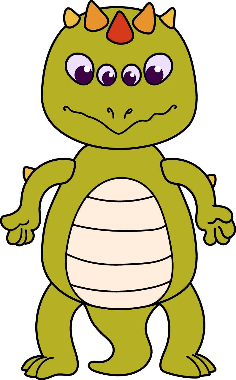 Cute Dragon Monster 