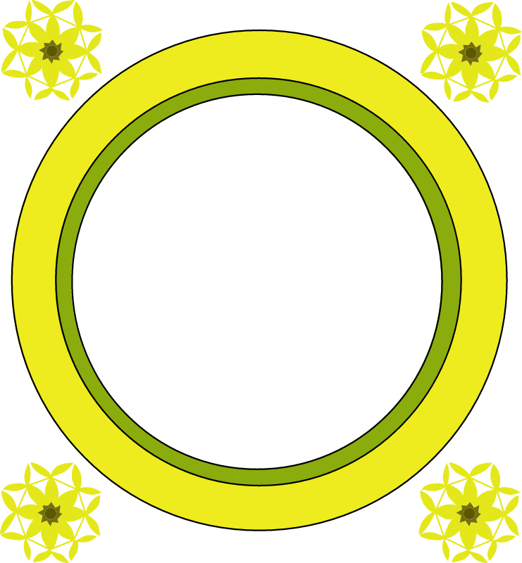 Ukrainian Round frame 