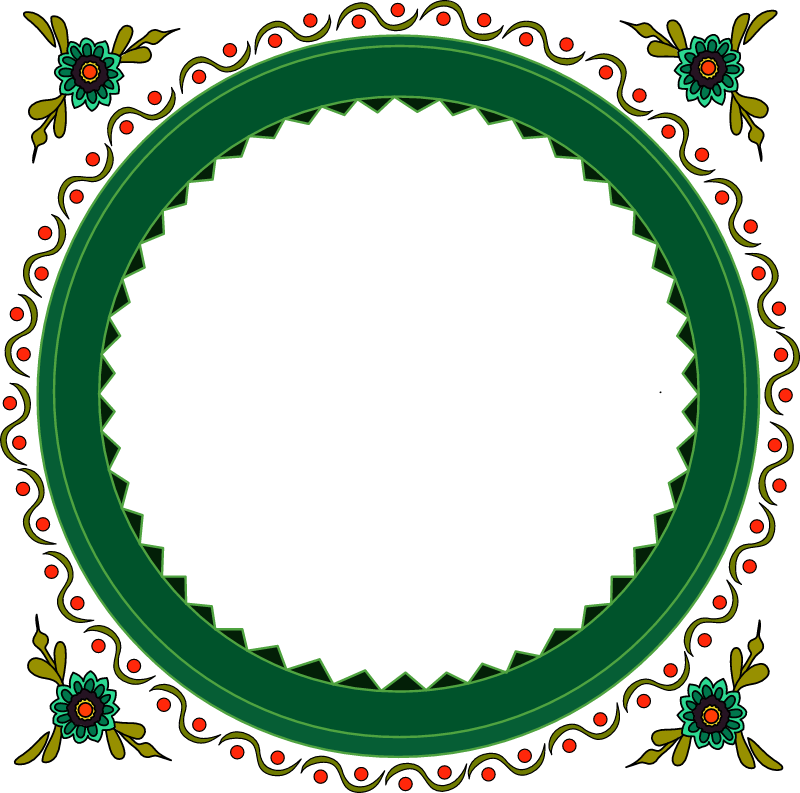 Ukrainian Round frame 