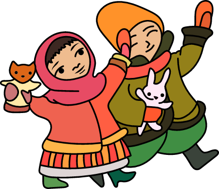 Caroling children