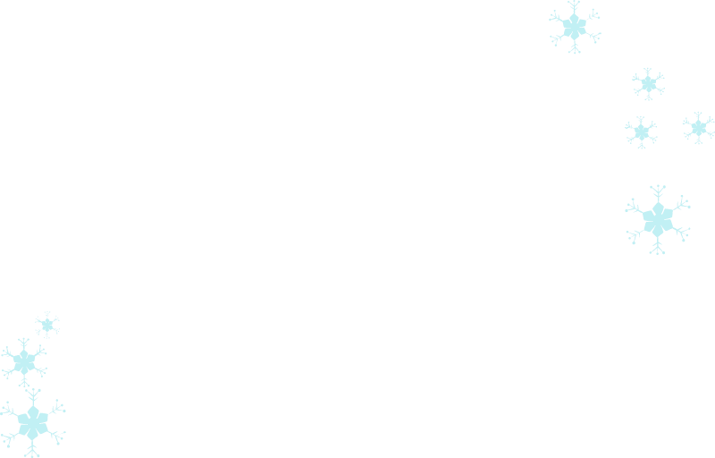 Random falling snow flakes