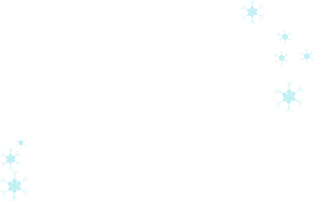 Random falling snow flakes