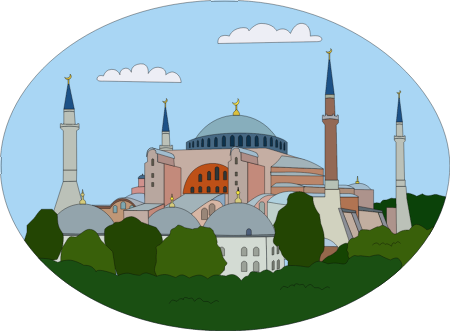 Hagia Sophia - Free vector clipart images on creazilla.com