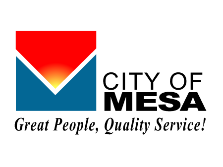 Flag of Mesa, Arizona (–2005)
