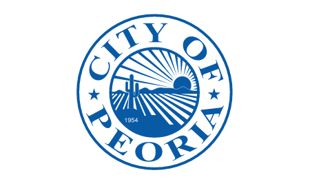 Flag of Peoria, Arizona (1954–2017)