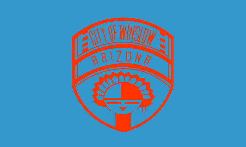Possible former flag of Winslow, Arizona
