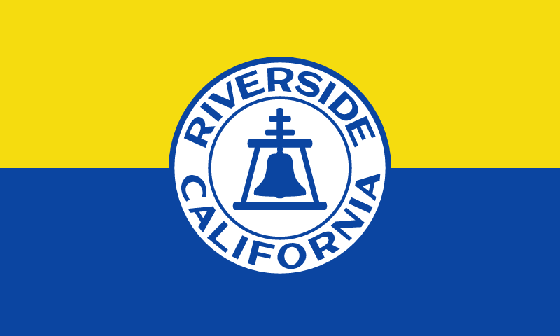 Flag of Riverside, California (1967–2020)