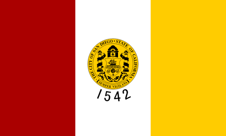 Flag of San Diego, California