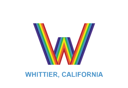 Flag of Whittier, California