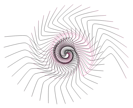 Abstract Spiral Shape