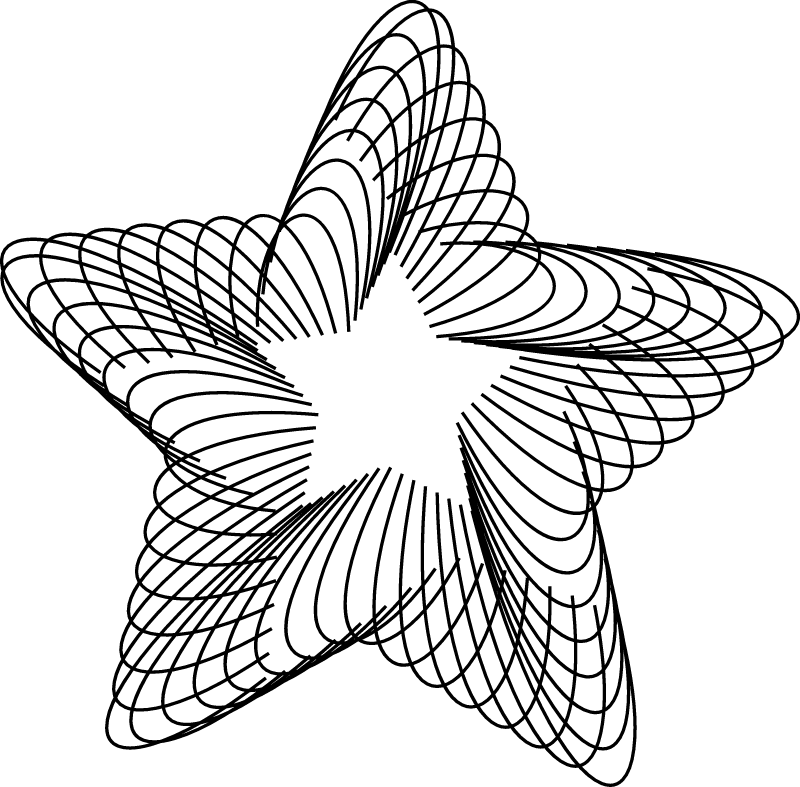 Abstract Star Shape