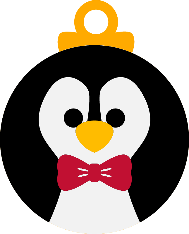 Christmas Balls Ornament - Penguin