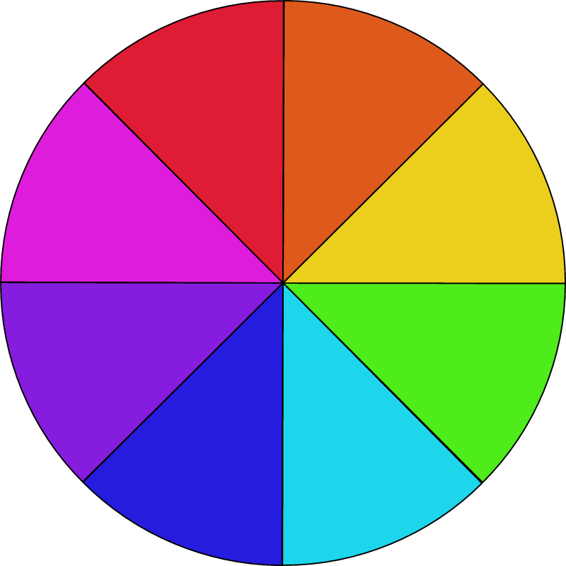 Color Wheel Challenge Pattern