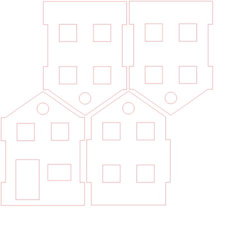 Cuttable House Model