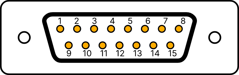 D-SUB Male Connector