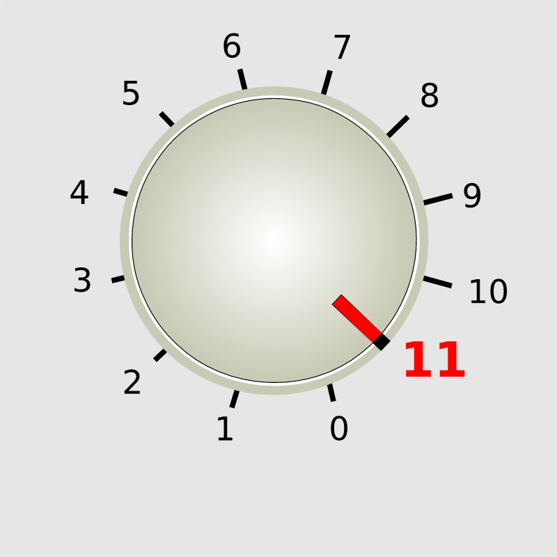 Dial It Up to Eleven