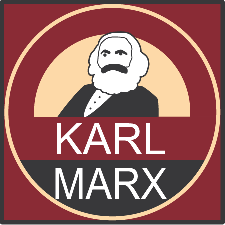 Karl Marx Anti-Fascist Poster