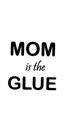 Mom is the Glue Bottle