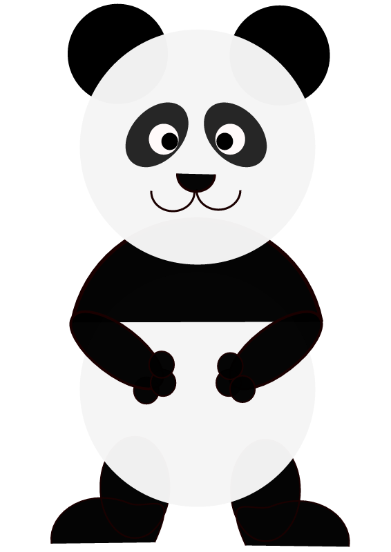 Panda Bear Cartoon
