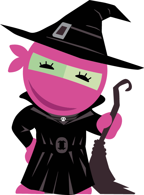 Pink Witch Character