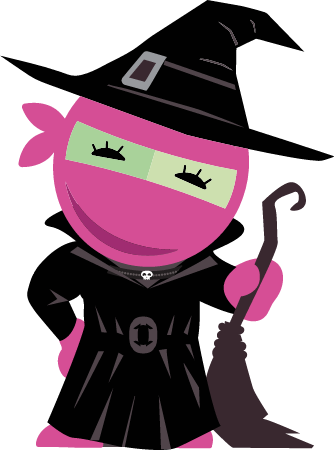 Pink Witch Character