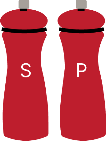 Salt and Pepper Grinder Set