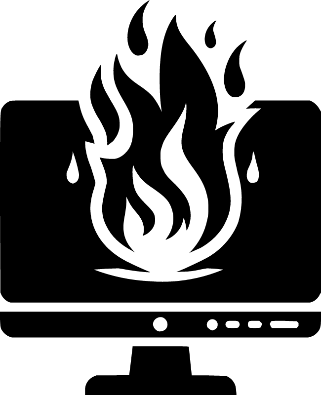 Screen Burn-in Symbol
