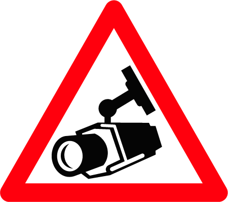 Security Monitoring Sign