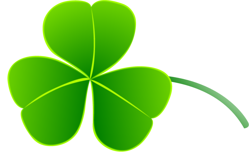 Shamrock with Three Leaves