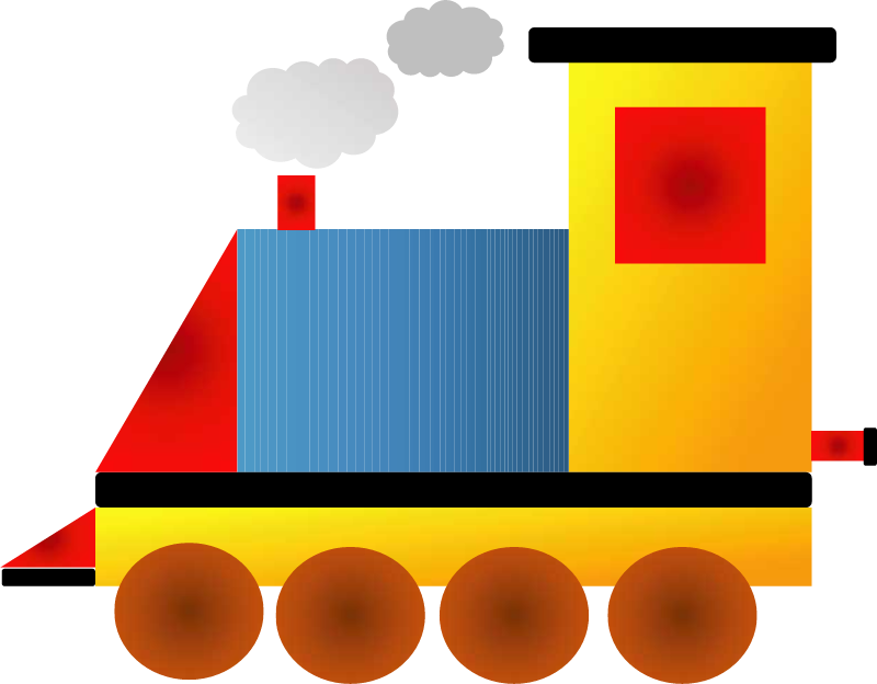 Simple Train Drawing