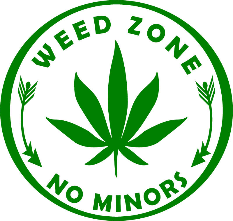 Weed Zone No Minors