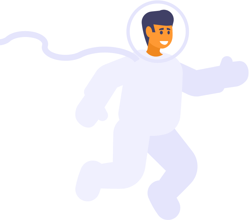 Astronaut in a suit