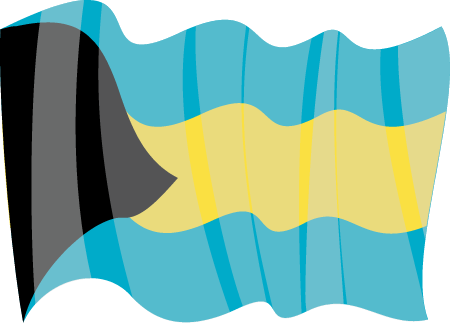 Bahamas State National Flag