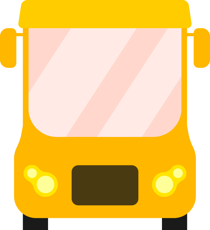 Bright Yellow Bus