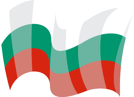 Bulgaria Waving State Flag