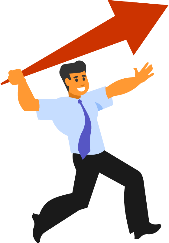 Business Growth Concept Illustrated with Energy