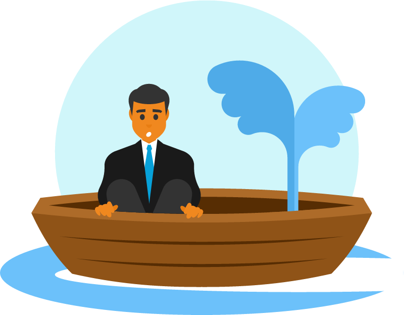 Businessman Concerned About Sinking Boat Situation