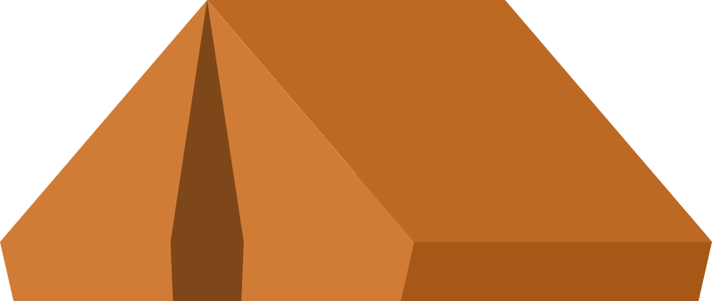 Brown tent 