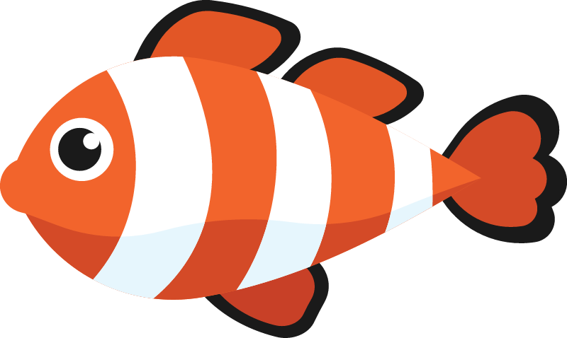 Clownfish Swimming