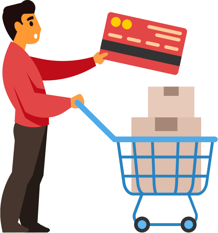 Credit Card Payment at Checkout