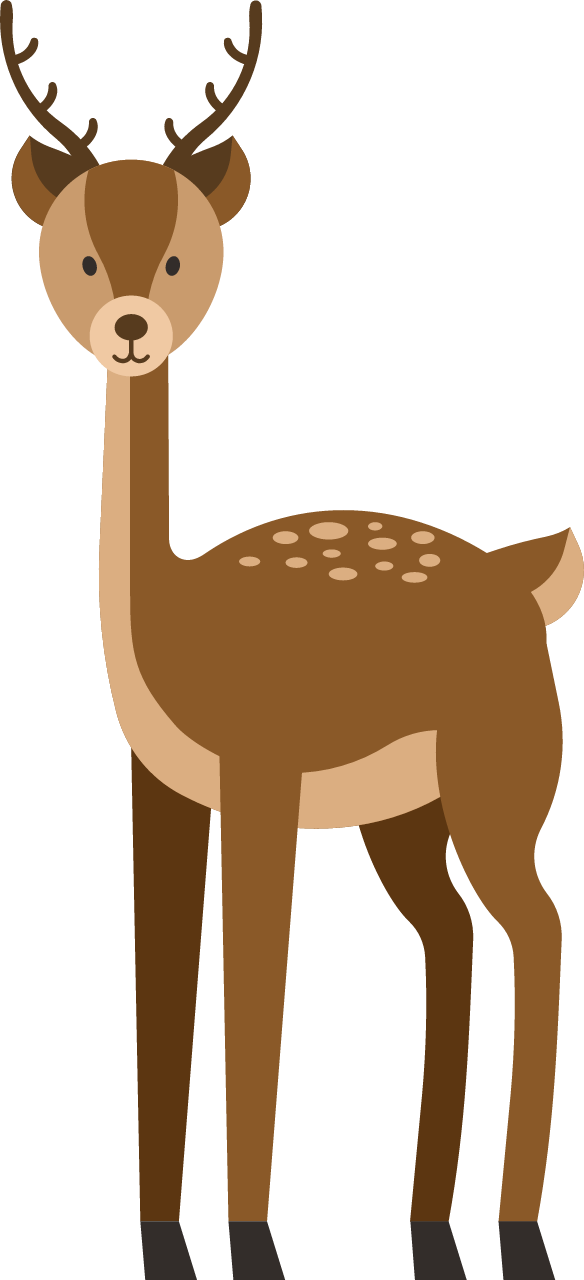 Standing deer 