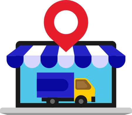 Delivery Service with Logistics Truck