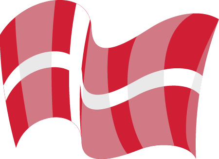 Denmark Waving National Flag