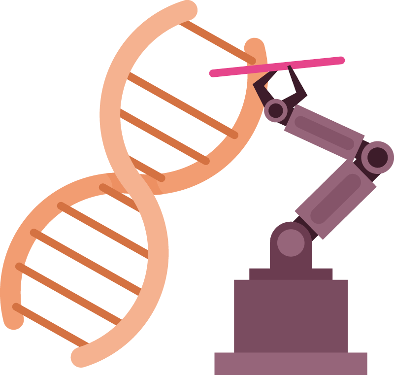 DNA Alteration with Robotic Assistance